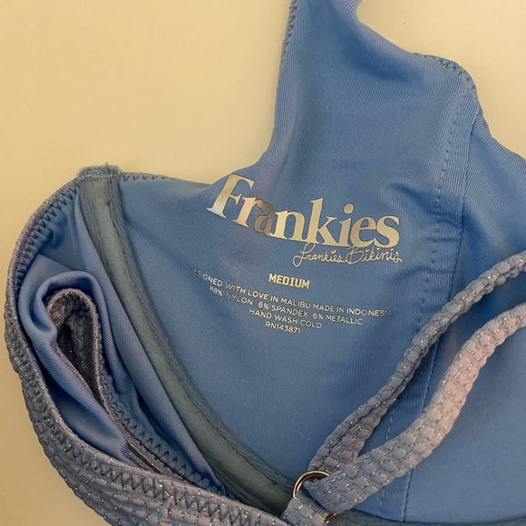 Frankie’s Bikinis Grotto Top in Lagoon - Picture 4 of 4